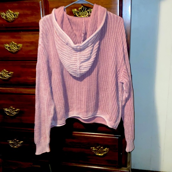 Victoria Secrets PINK distressed pullover size medium - Picture 4 of 4